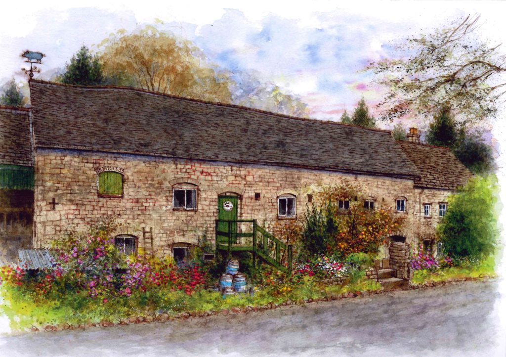 Uley Brewery Painting